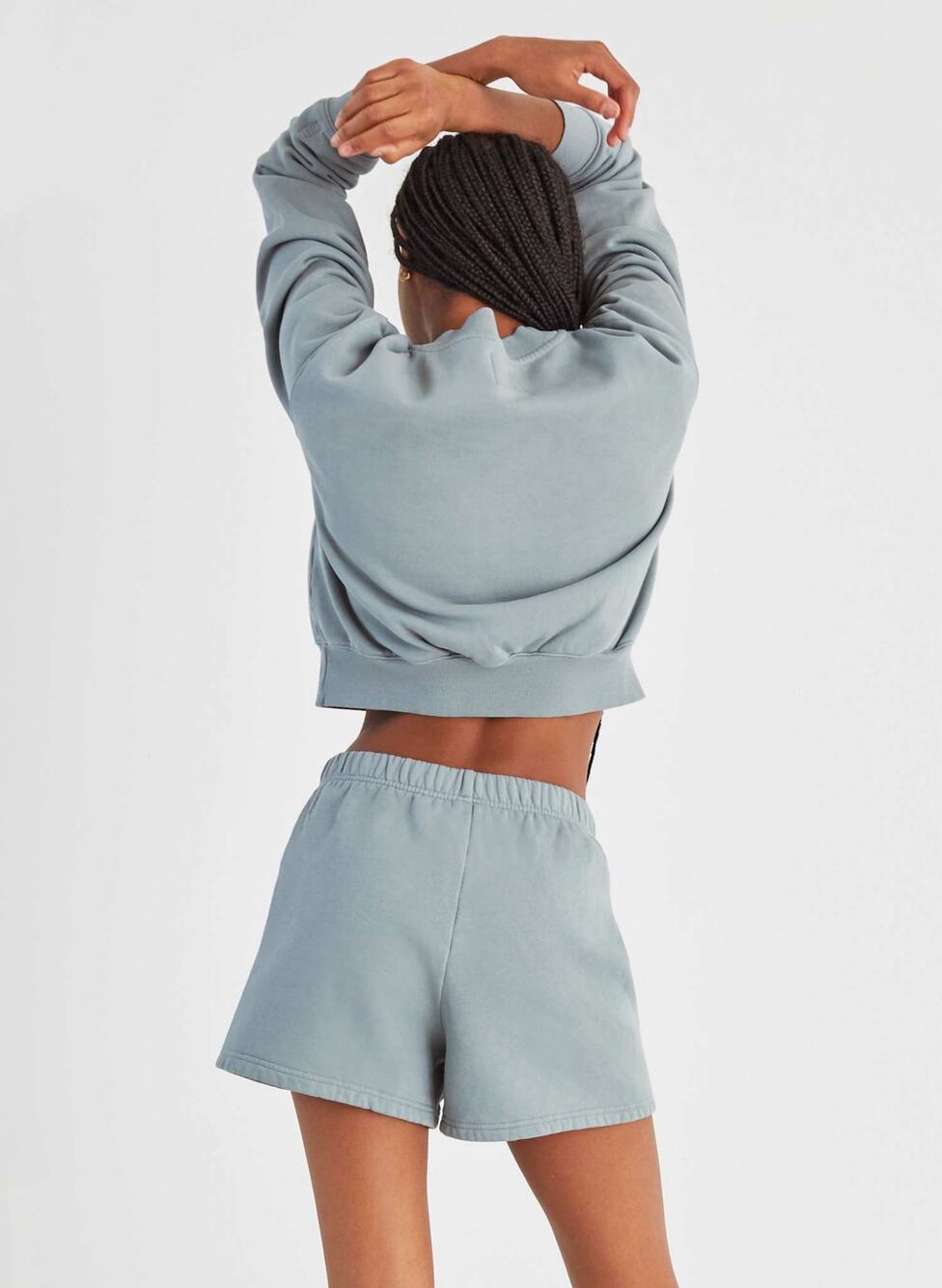 Aritzia Tna Cozy Sweatfleece Perfect Hi-Rise Boyfriend Short Size M